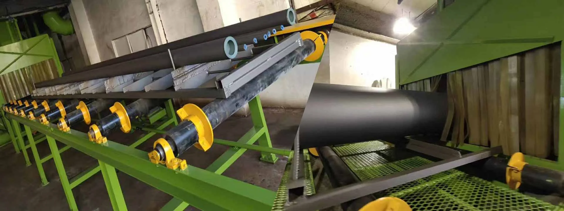 pipe shot blasting machine