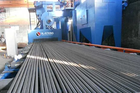 bar shot blasting machine