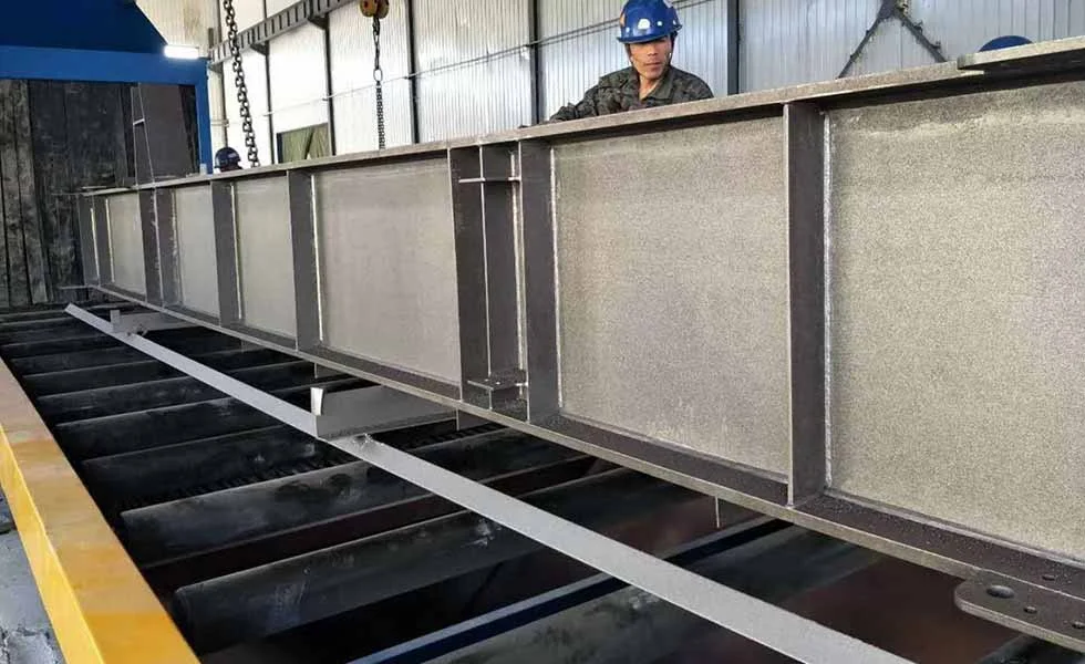 PEB-beams-shot-blasting-machine