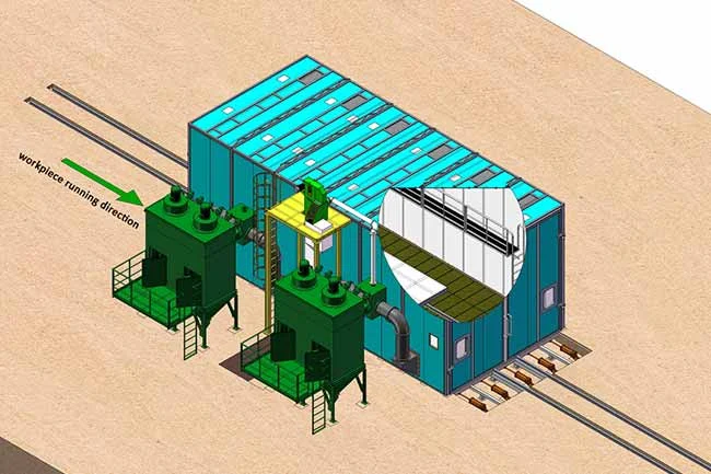 blasting room blasting room