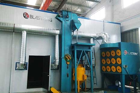 BlastKing abrasive blasting room