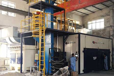 BlastKing abrasive blasting room