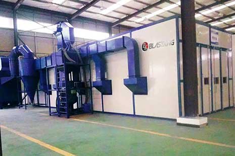 BlastKing abrasive blasting room